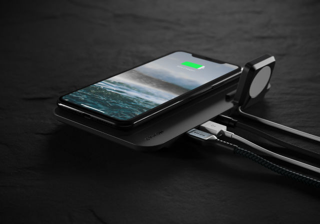 Nomad Hub Apple Watch Edition con alineación magnética